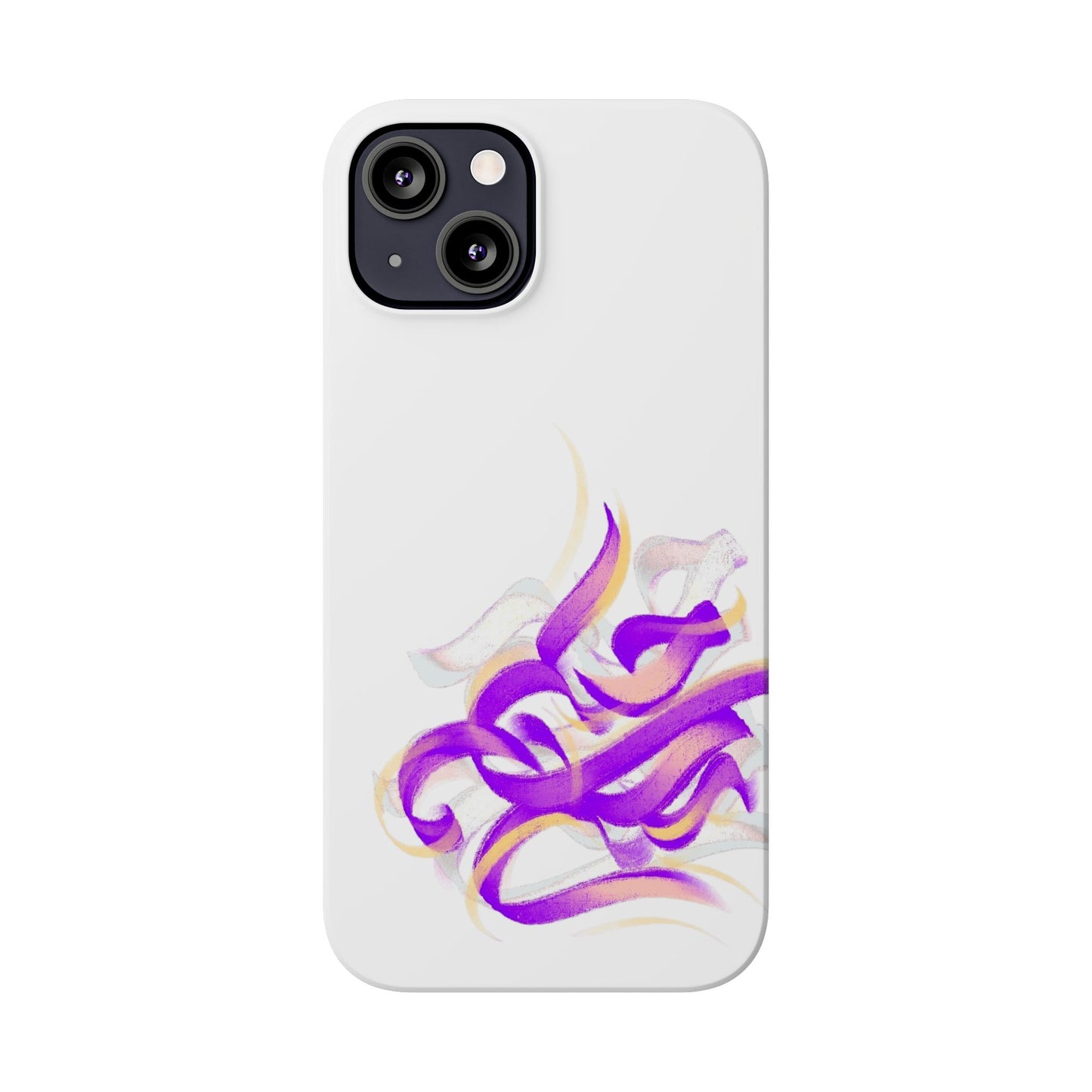 Copy of ' Modern Art Slim Phone Case-Lily