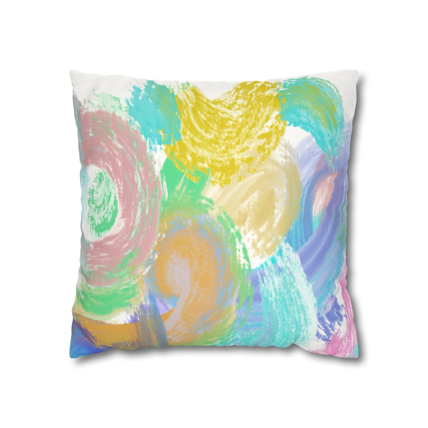Copy of Square Pillowcase - Modern Art Portrait Watercolour Design