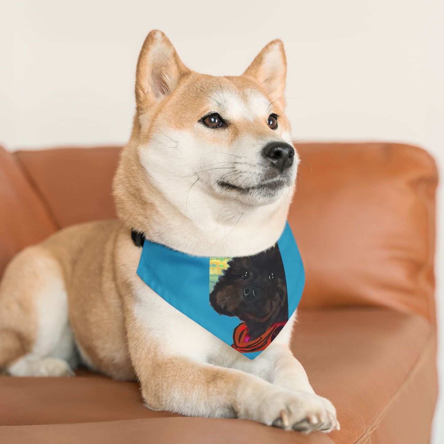 COAL Dapper Dog Bandana Collar - Cute Pet Accessory with Bowtie Design