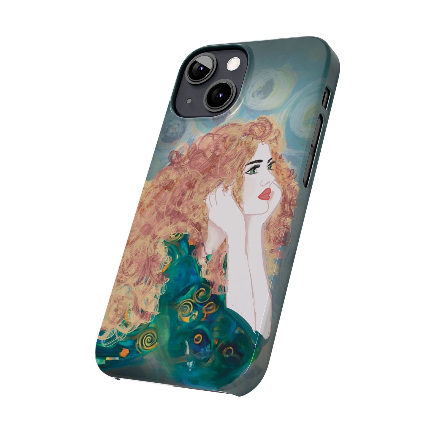 Copy of ' Modern Art  Slim Phone Case -LOVE