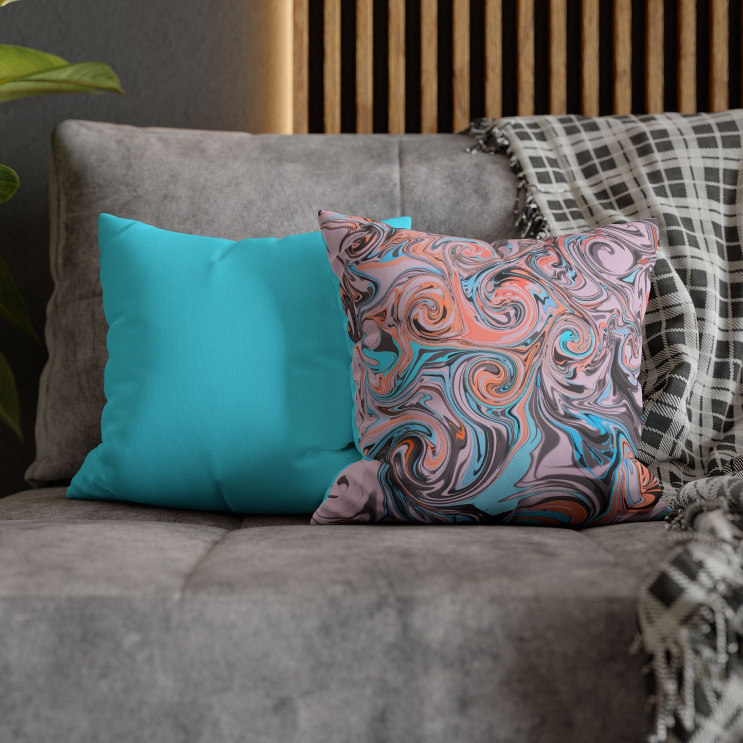Pillowcase Set - Modern Calligraphy Design