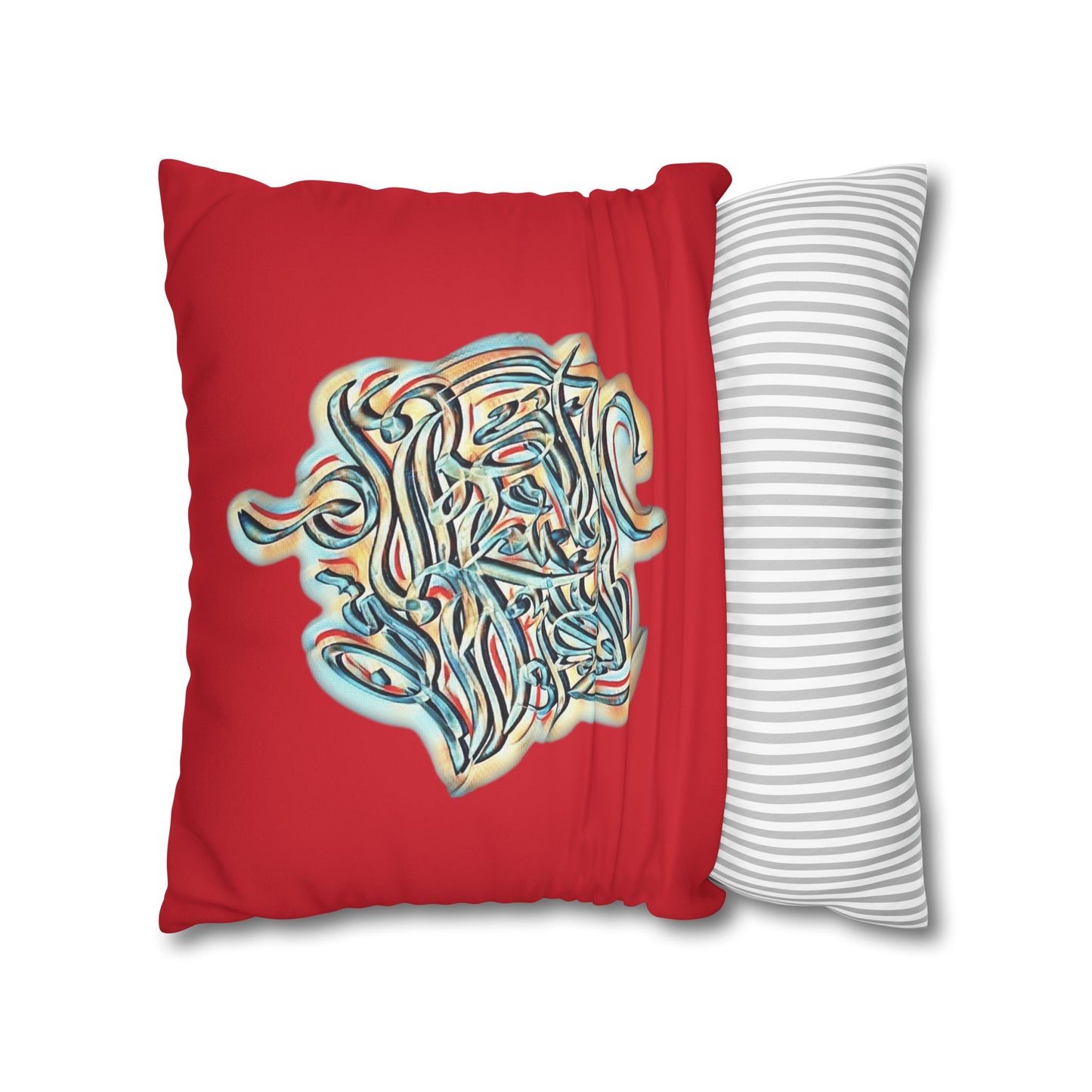 Modern Digital Painting ' Faux Suede Pillowcase - Home Design