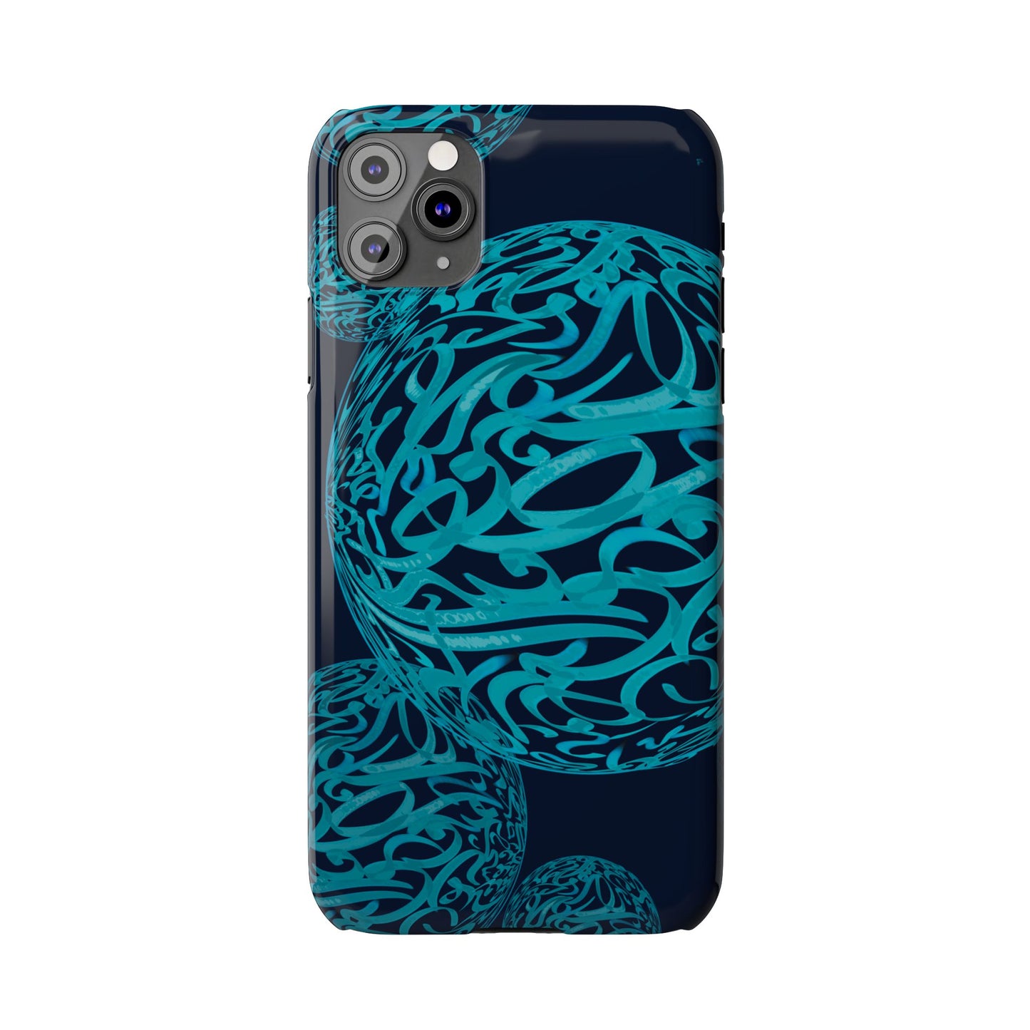 ' Modern Art Slim Phone Case -LOVE