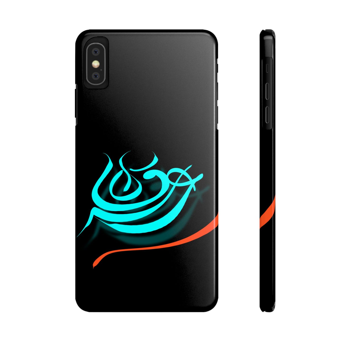 ' Modern Art Slim Phone Case -LOVE