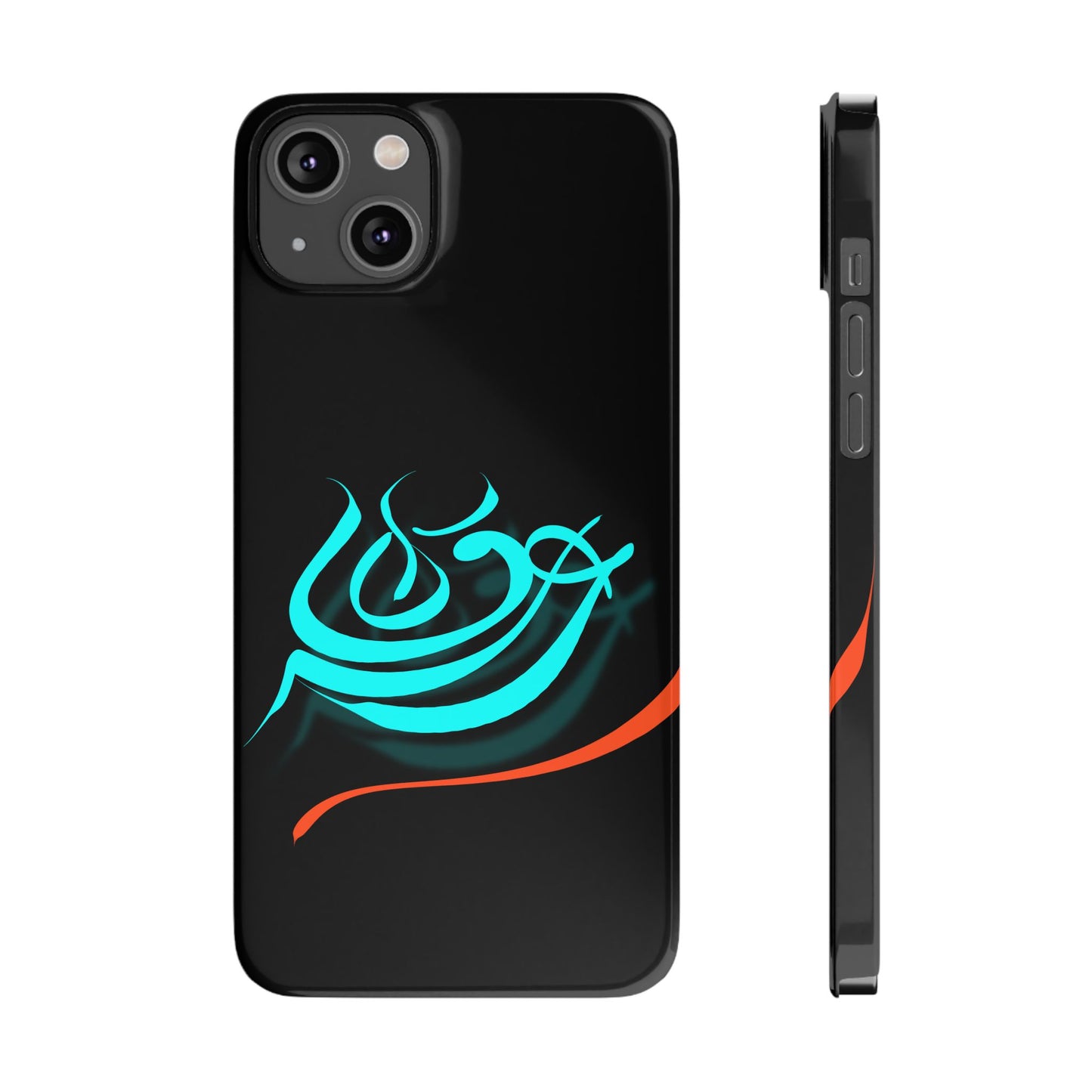 ' Modern Art Slim Phone Case -LOVE