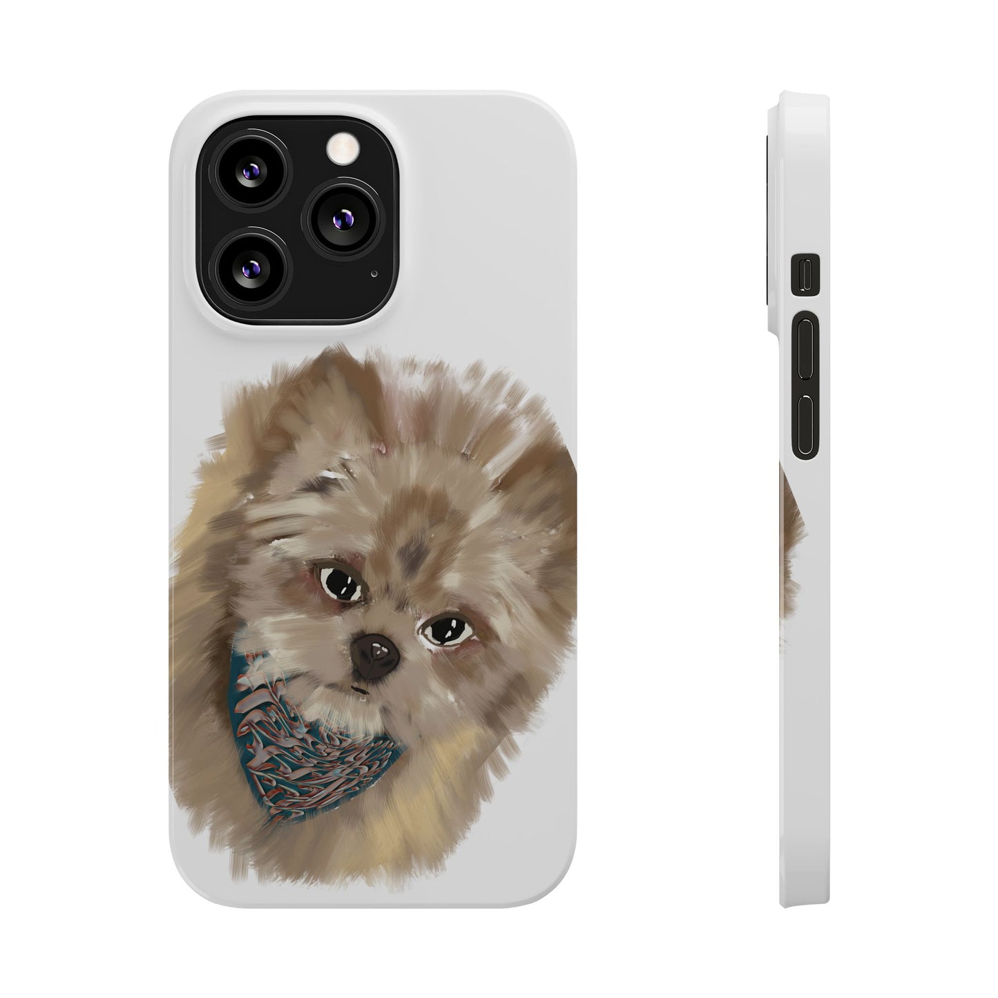 ' Modern Art Slim Phone Case-Lily
