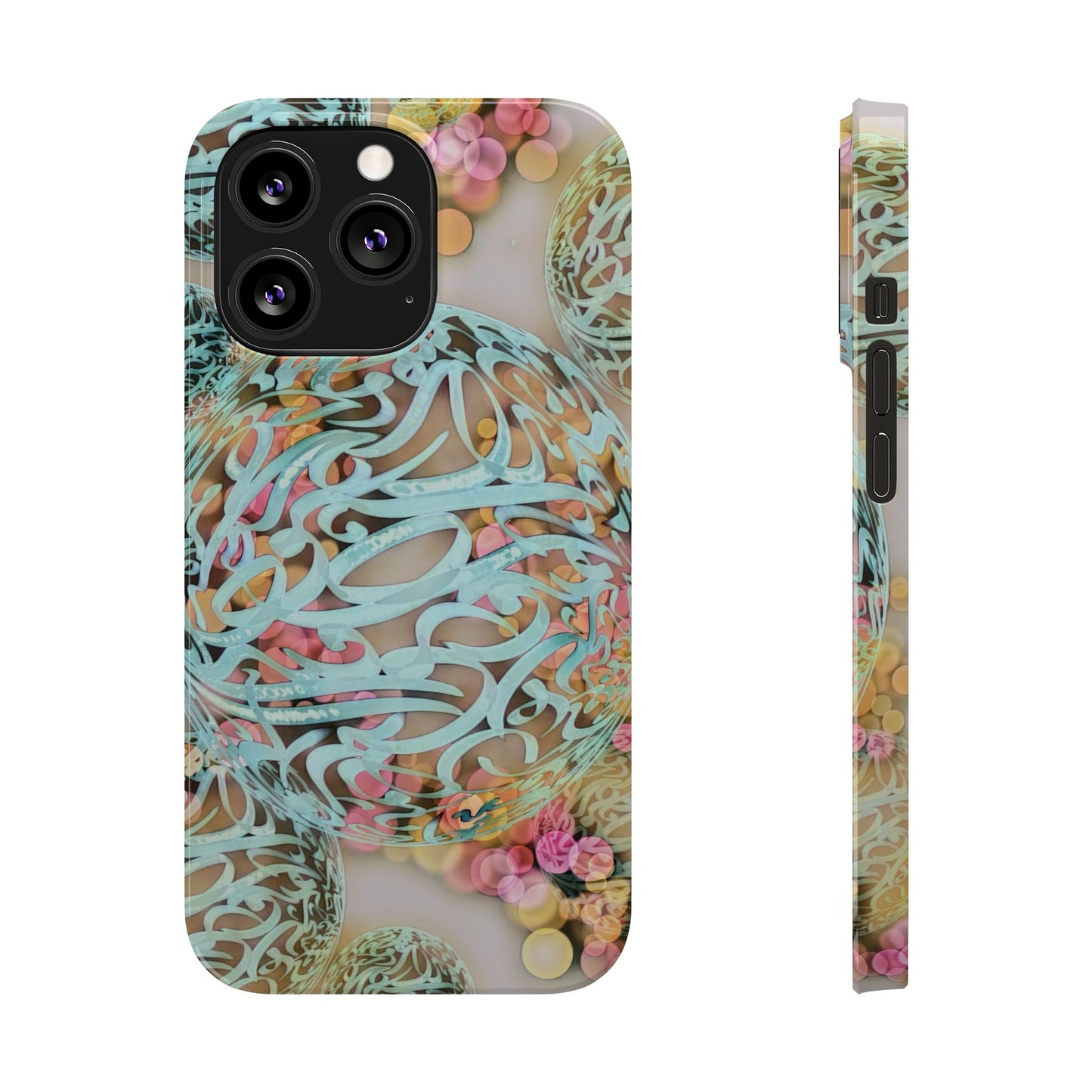 Copy of Copy of Copy of ' Modern Art Slim Phone Case -LOVE I-