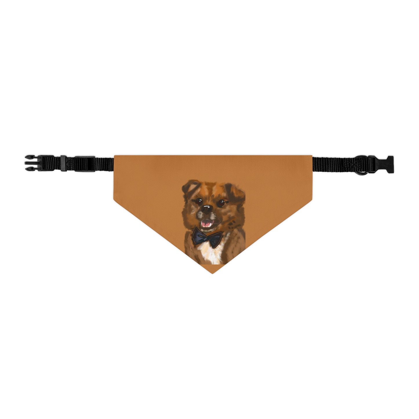Baghlava Dapper Dog Bandana Collar - Cute Pet Accessory with Bowtie Design