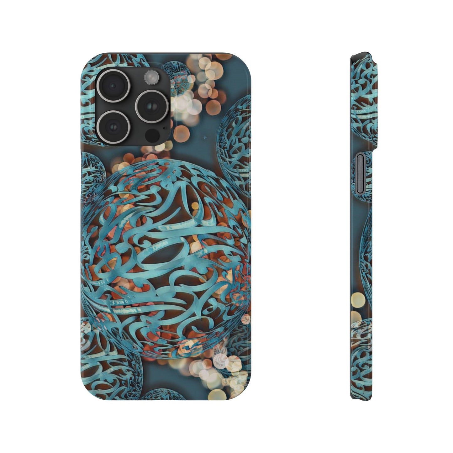 ' Modern Art Slim Phone Case -LOVE