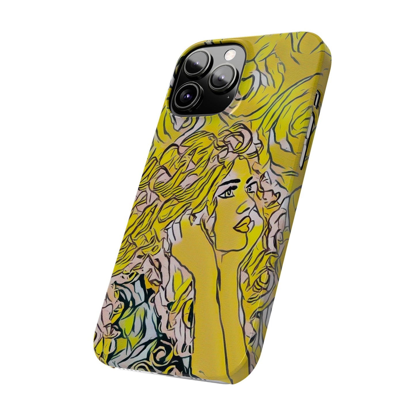 ' Modern Art Slim Phone Case -