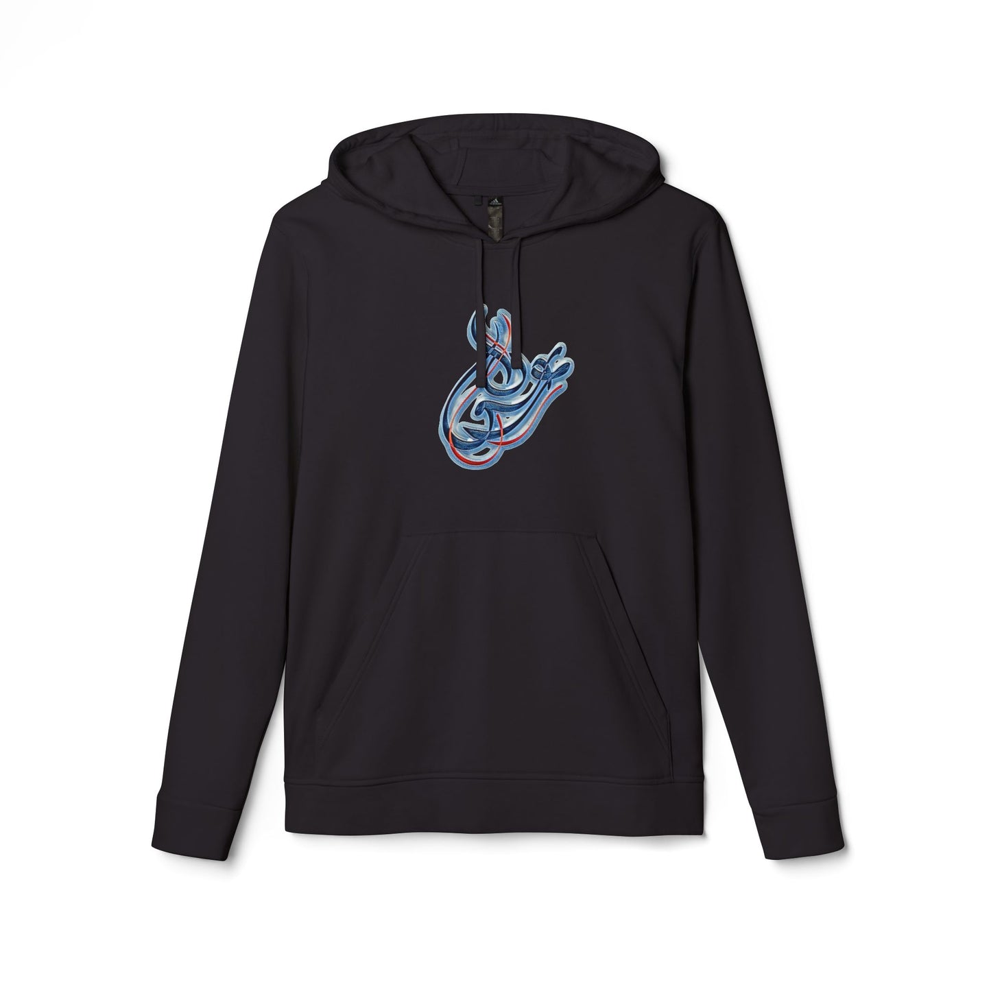 Kalli K X Adidas Unisex Fleece Hoodie-Modern Calligraphy LOVE