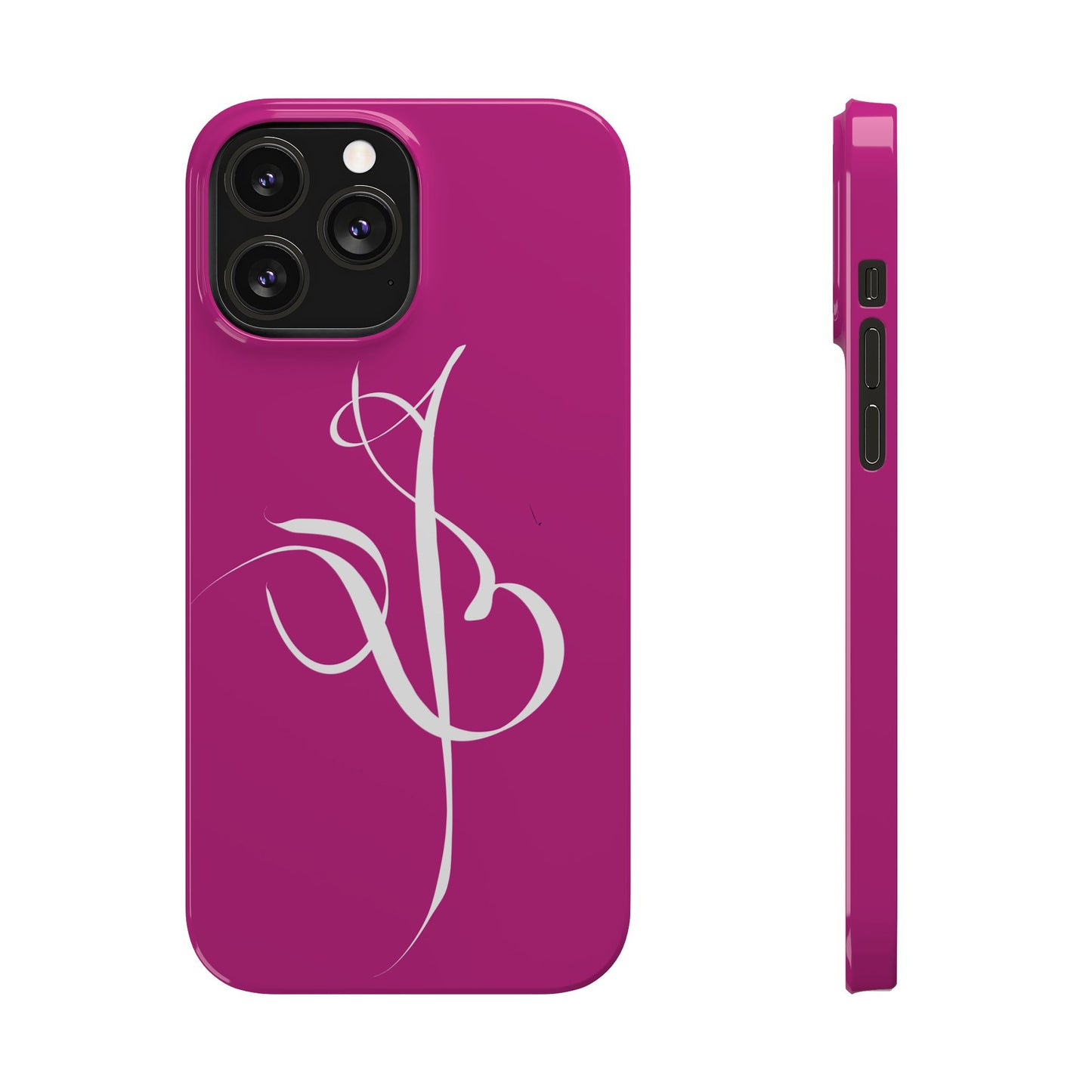 Modern Calligraphy Slim Phone Case -Eshgh (LOVE)