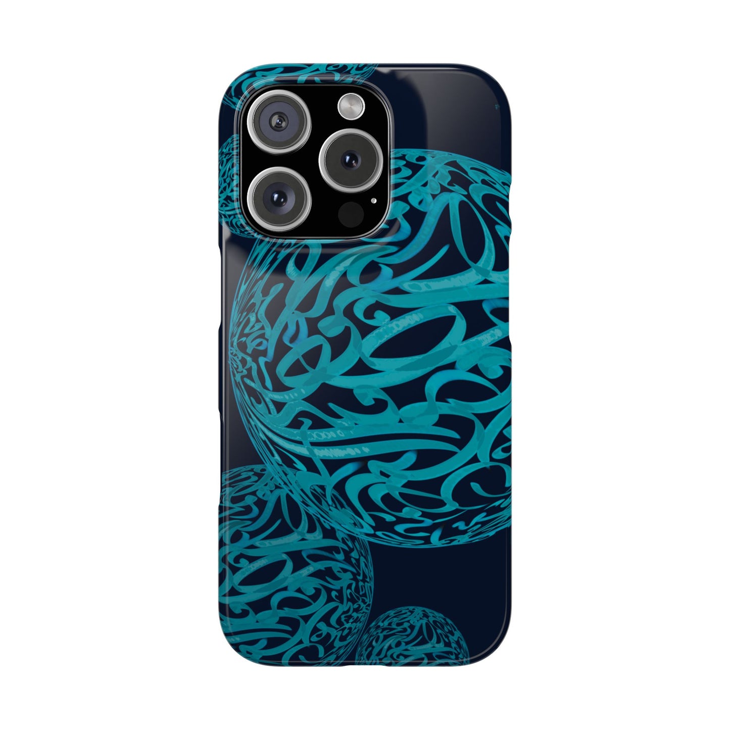 ' Modern Art Slim Phone Case -LOVE