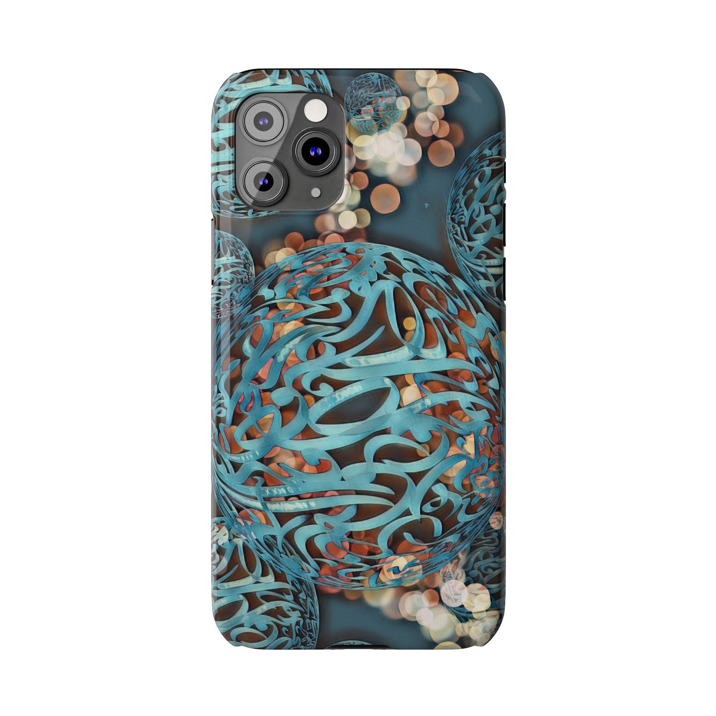 ' Modern Art Slim Phone Case -LOVE