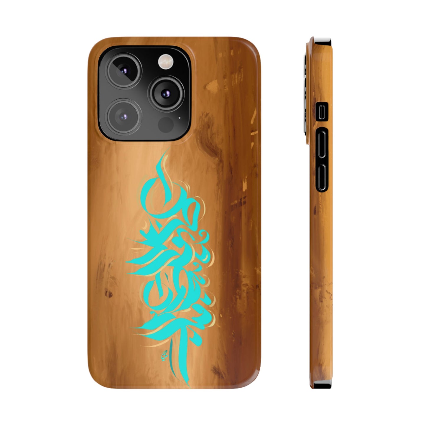 Modern Art Slim Phone Case -LOVE