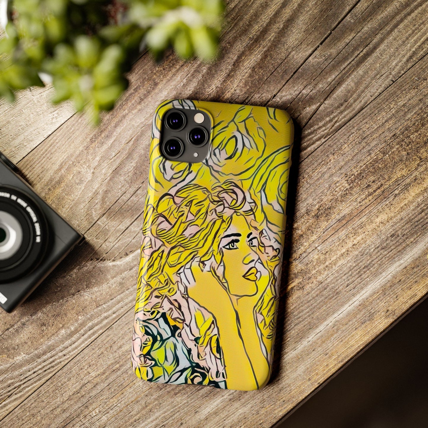 ' Modern Art Slim Phone Case -
