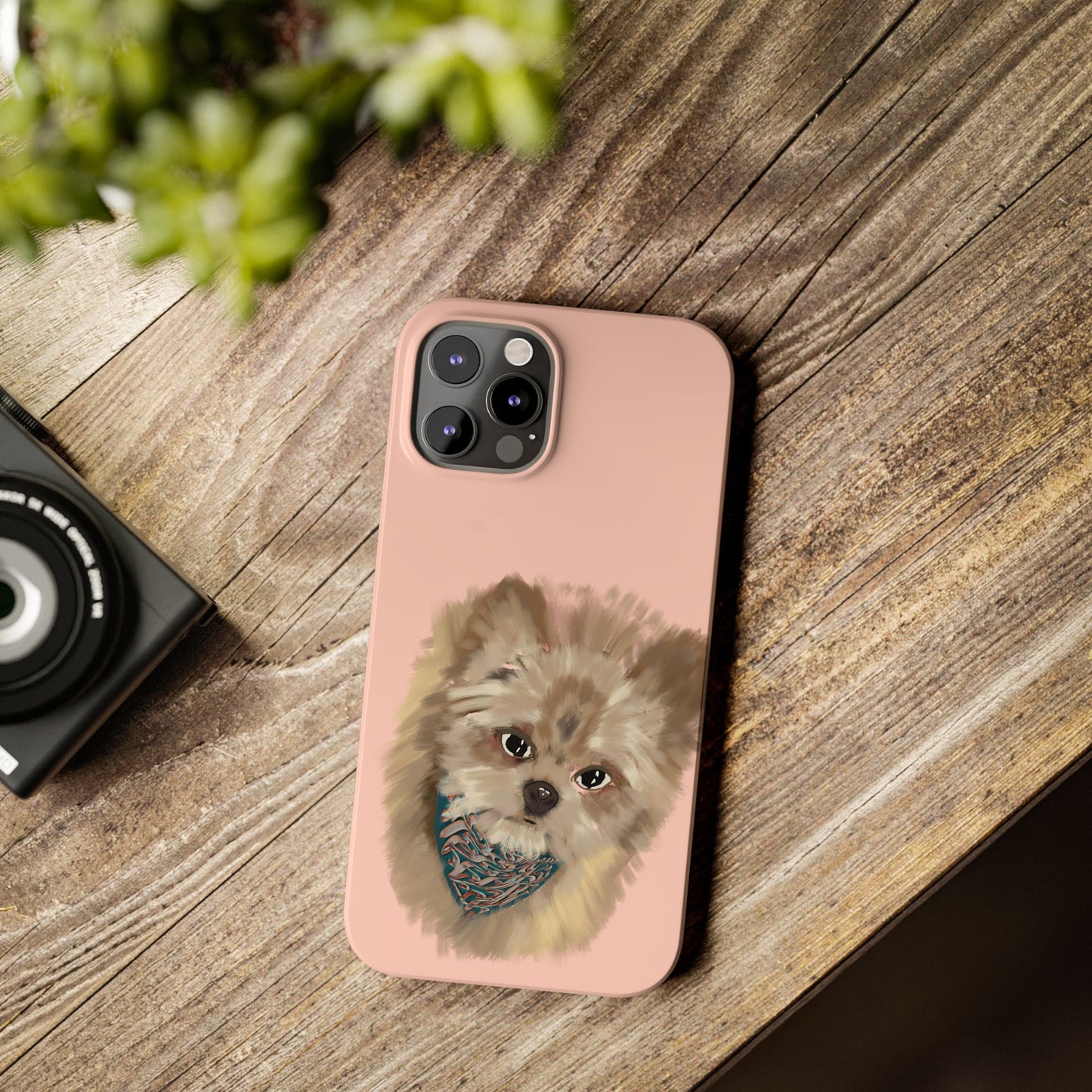 ' Modern Art Slim Phone Case-Lily