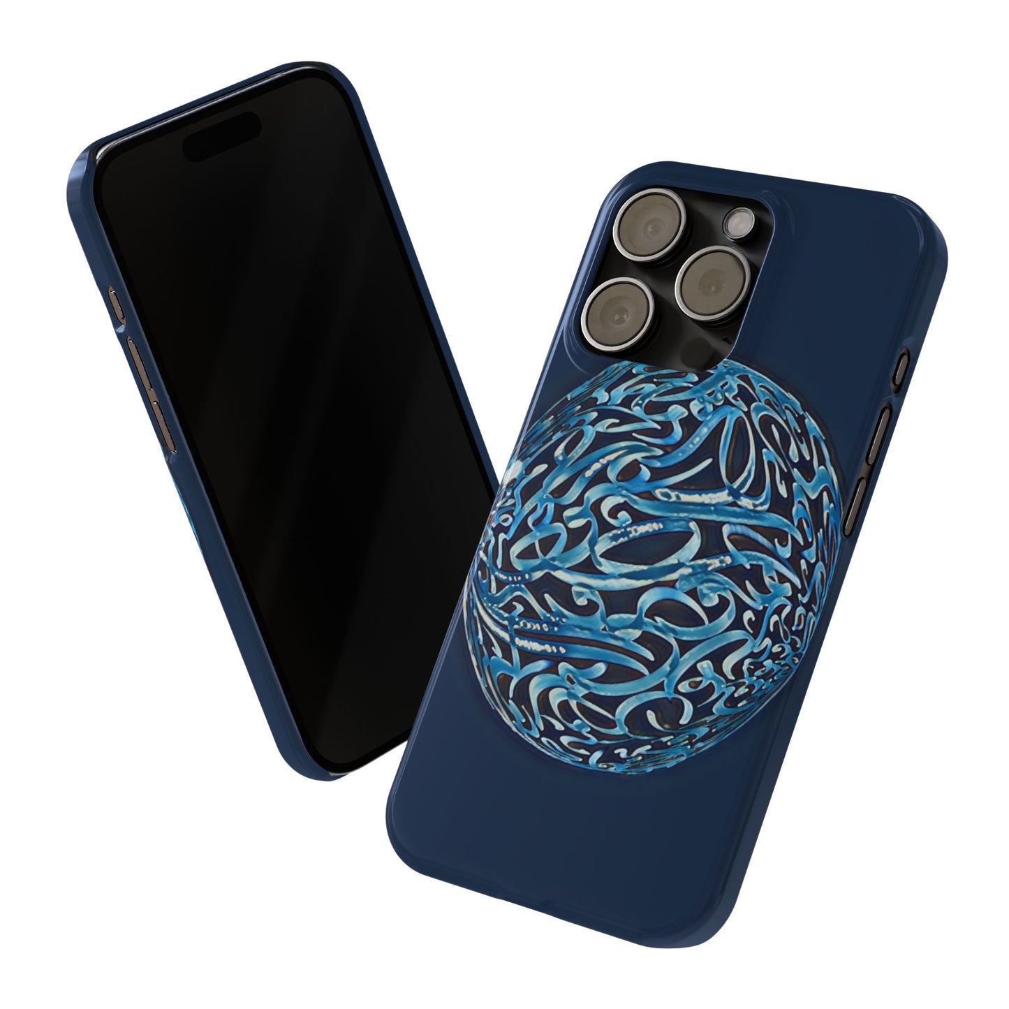 ' Modern Art Slim Phone Case -LOVE