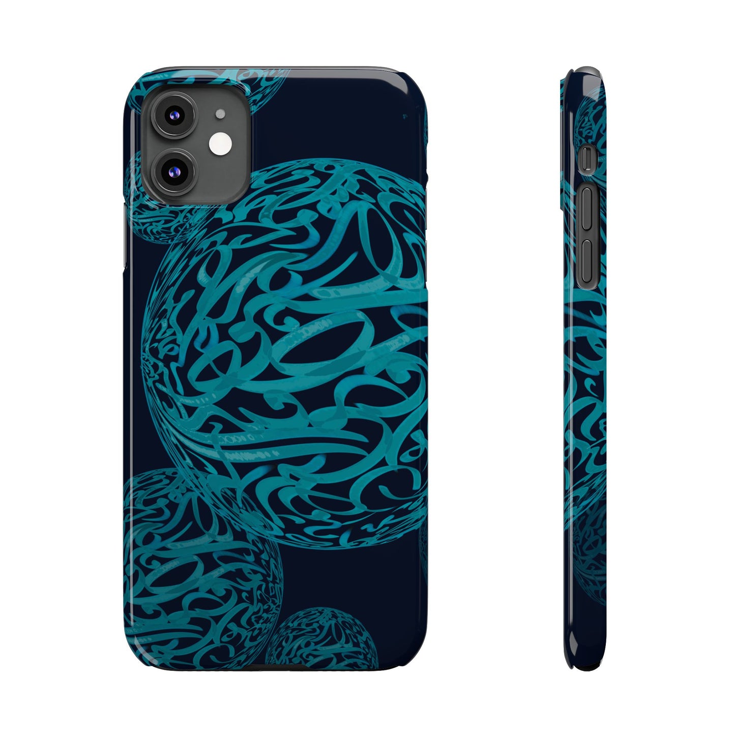 ' Modern Art Slim Phone Case -LOVE