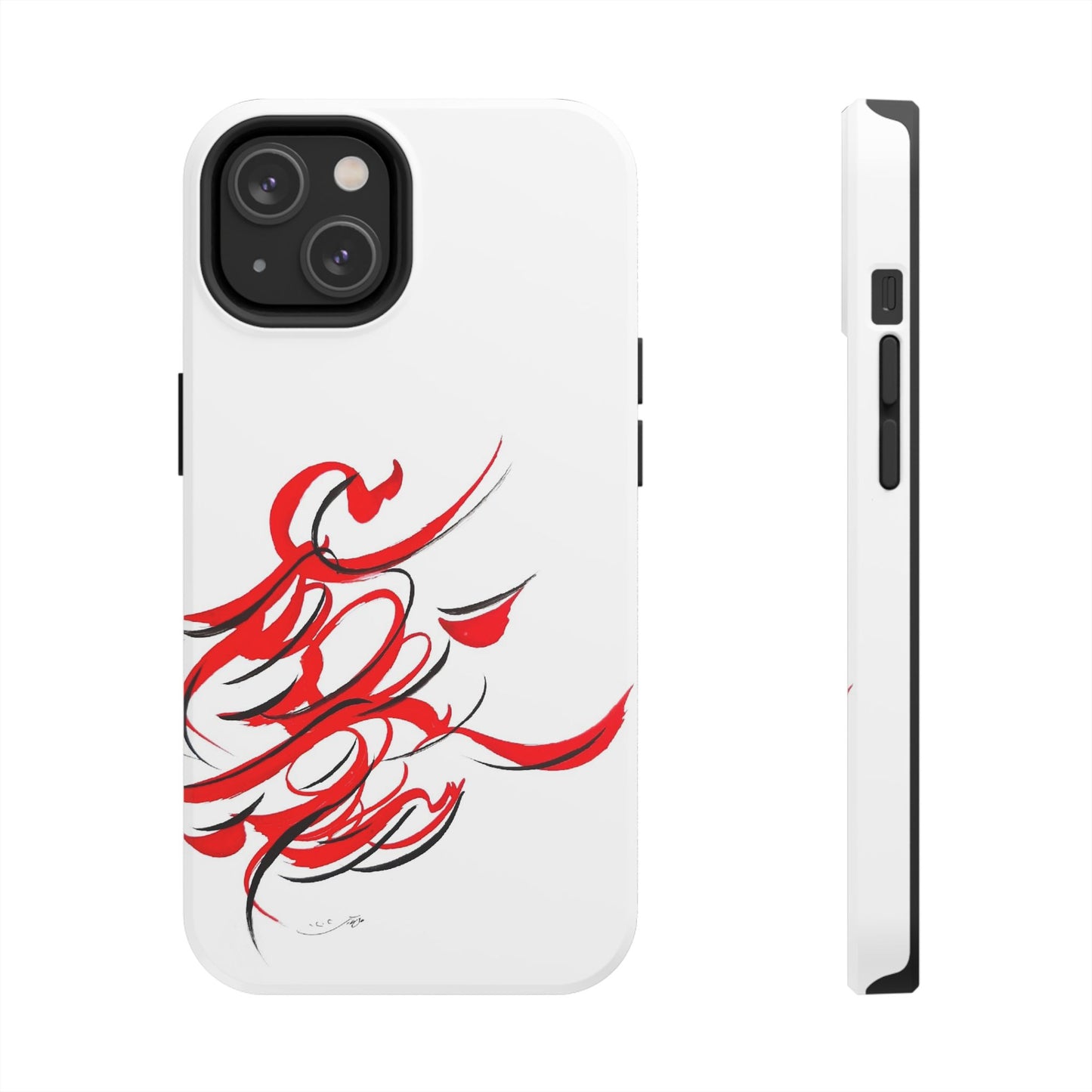 Phone Case Persian Calligraphy Modern Handwriting.