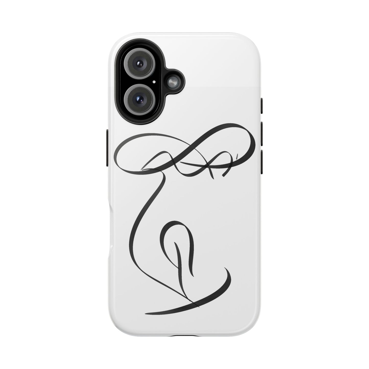 Handwritten Farsi Calligraphy 'Hiich' Design
