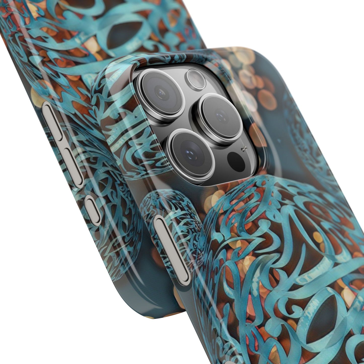 ' Modern Art Slim Phone Case -LOVE
