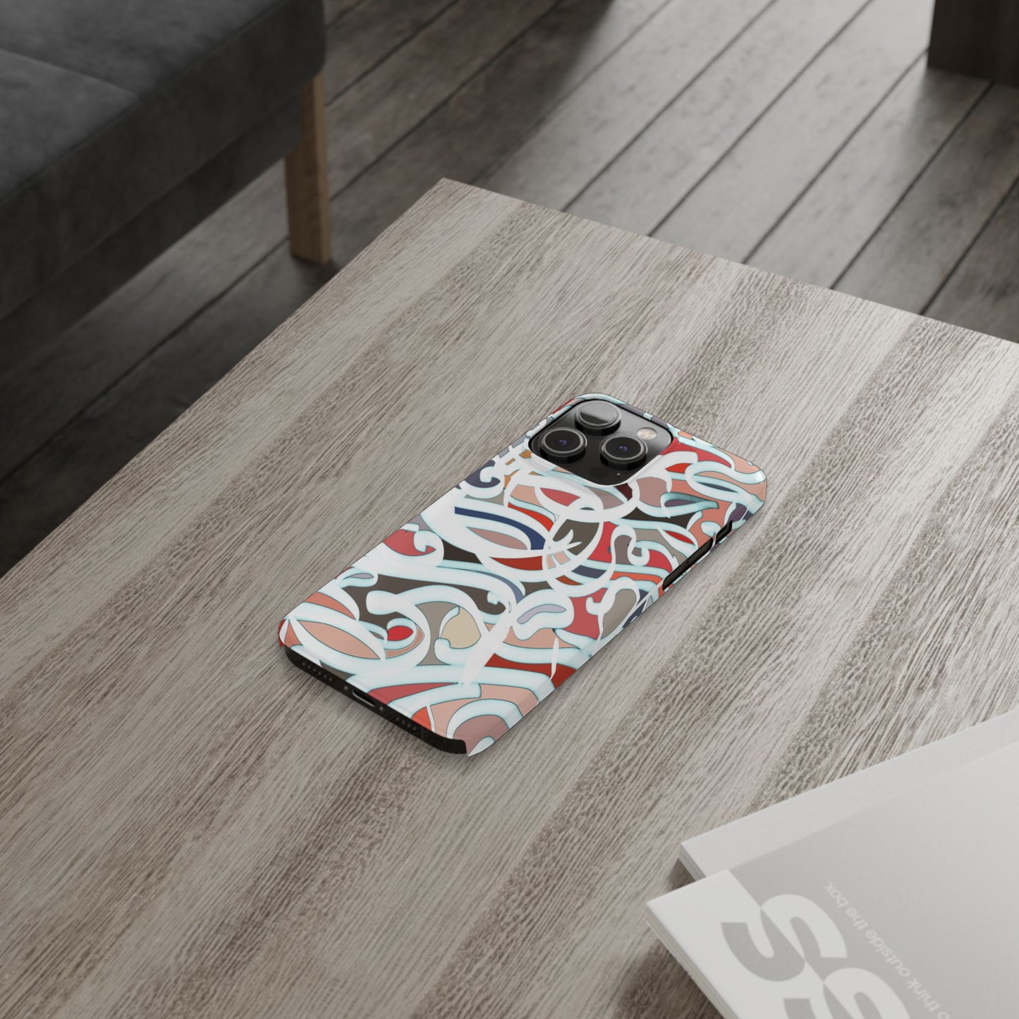 Copy of Copy of Copy of ' Modern Art  Slim Phone Case -LOVE
