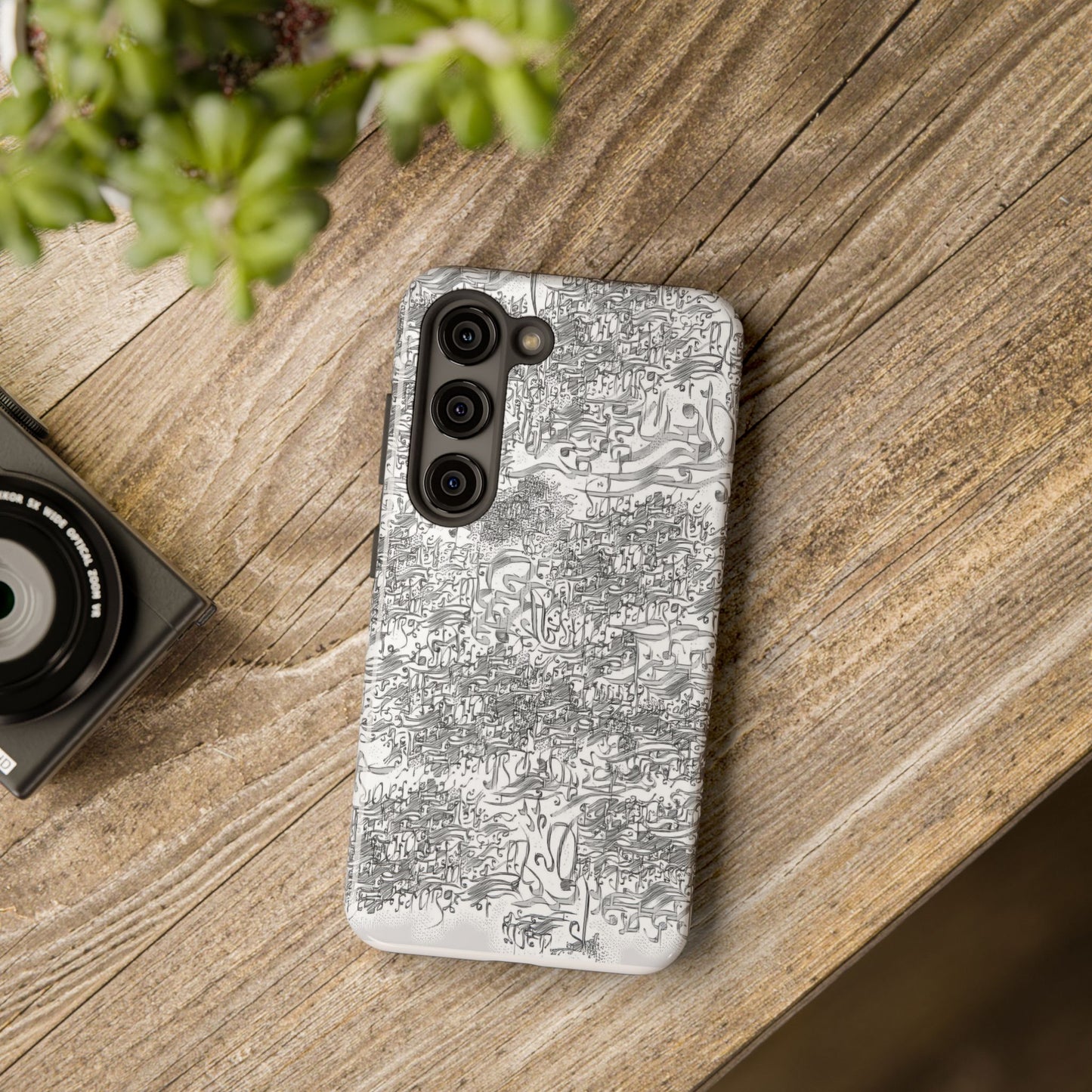 Phone Case Persian Calligraphy Modern Handwriting