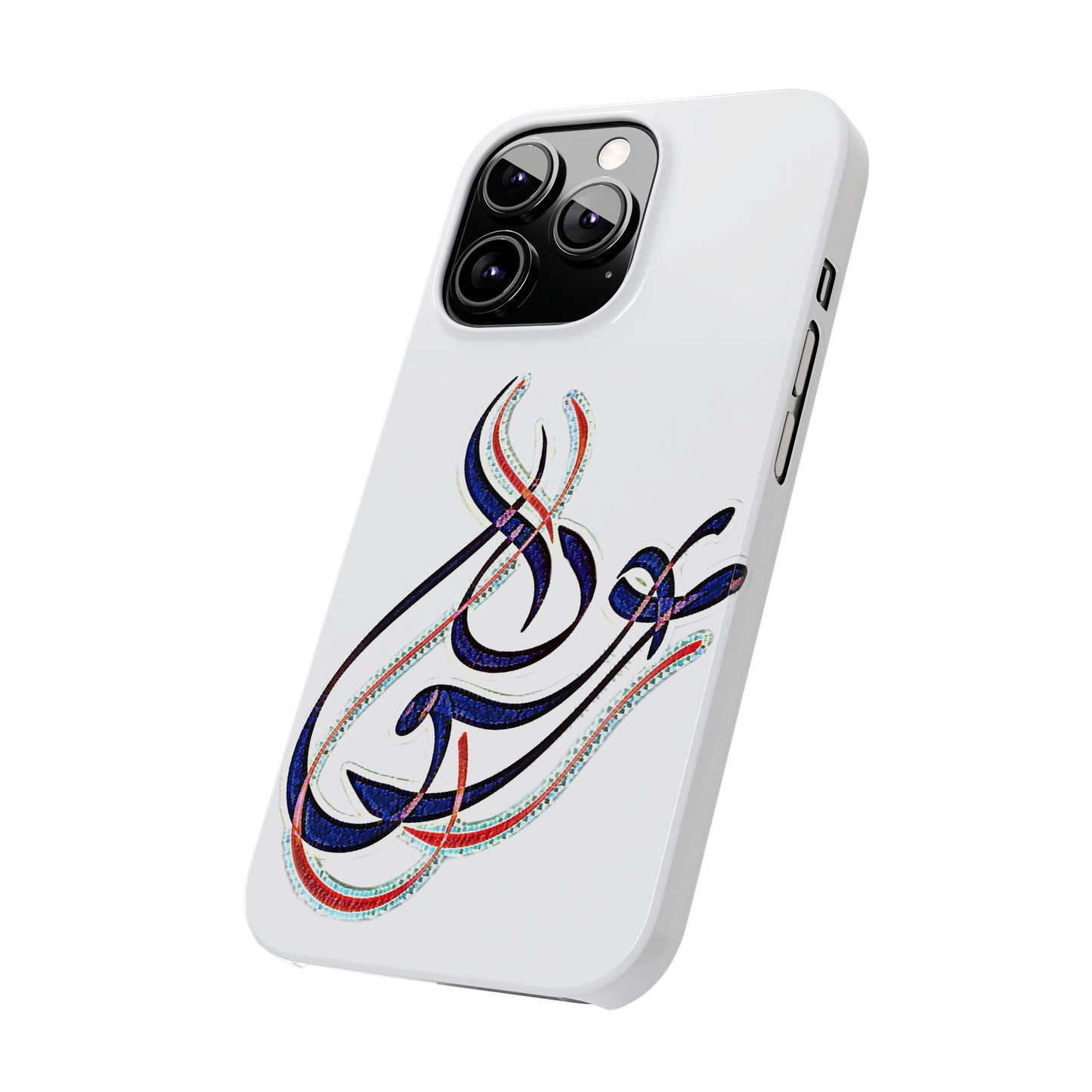 Modern Art Slim Phone Case - Eshgh (Love)