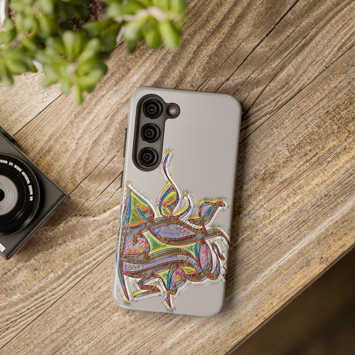 Phone Case Persian Calligraphy Modern Handwriting.