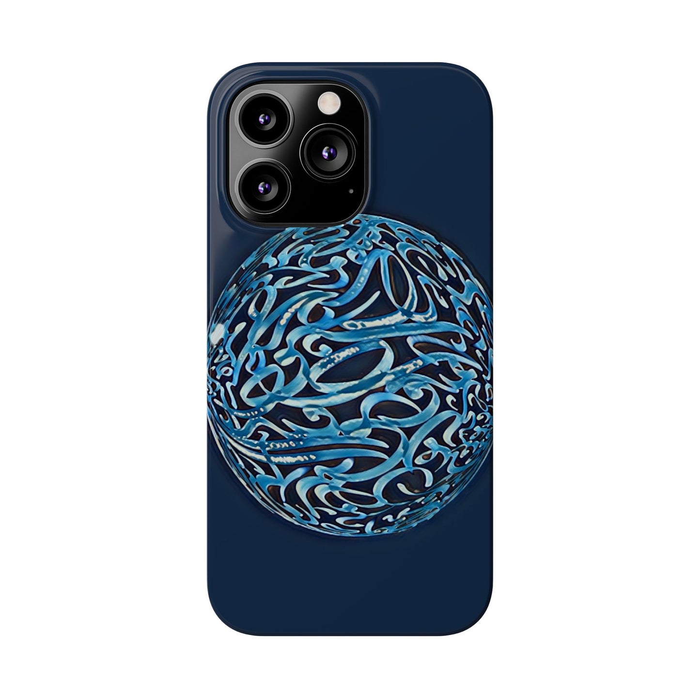 ' Modern Art Slim Phone Case -LOVE