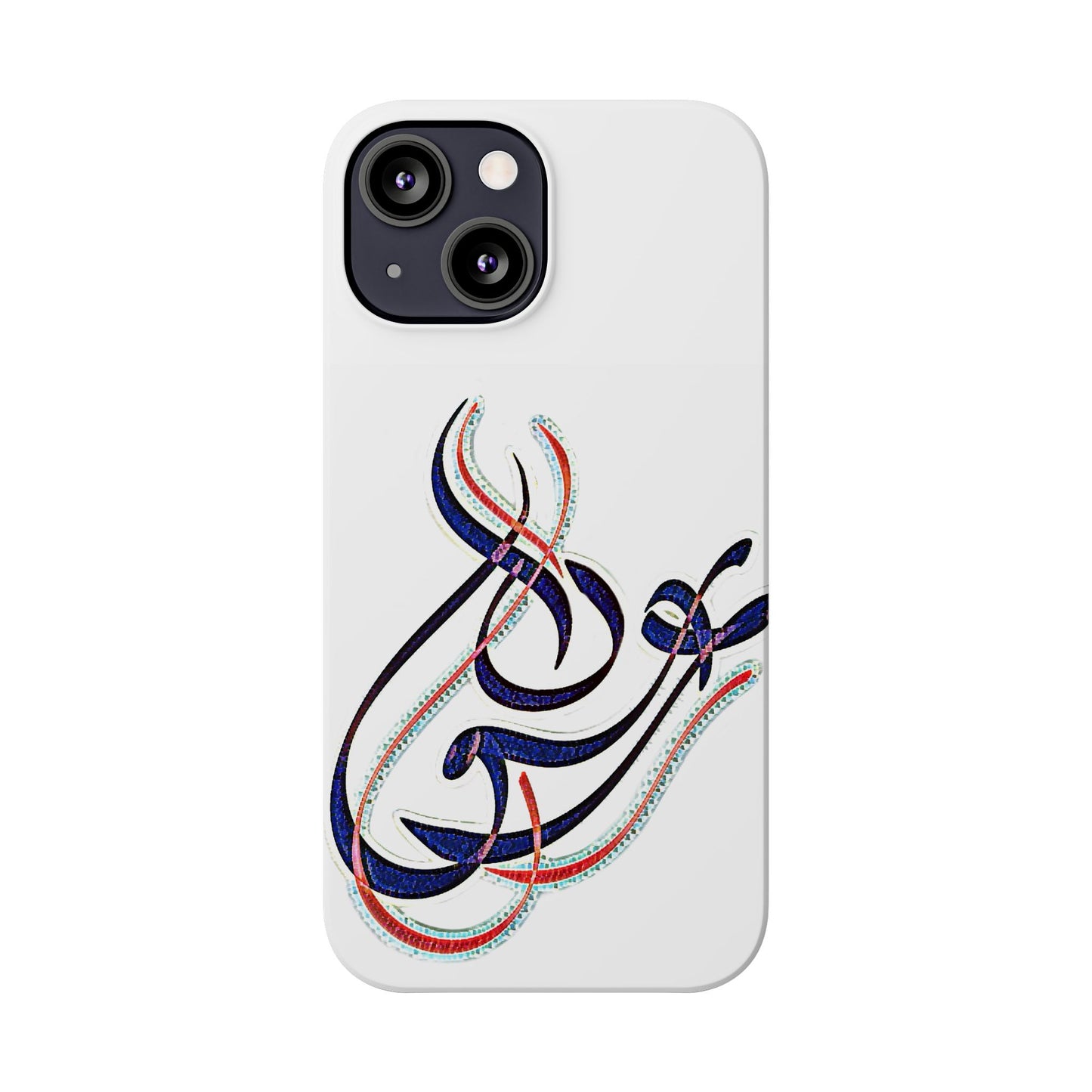 Modern Art Slim Phone Case - Eshgh (Love)