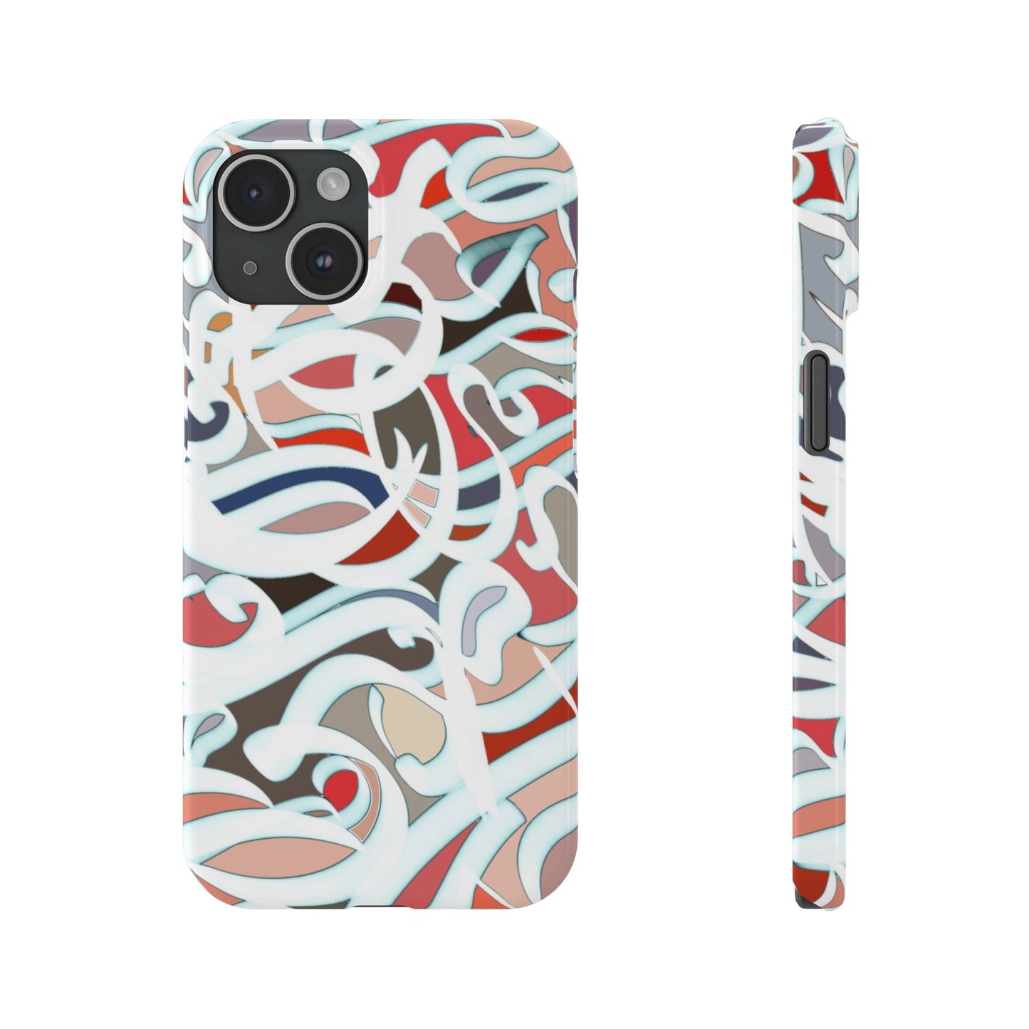 Copy of Copy of Copy of ' Modern Art  Slim Phone Case -LOVE