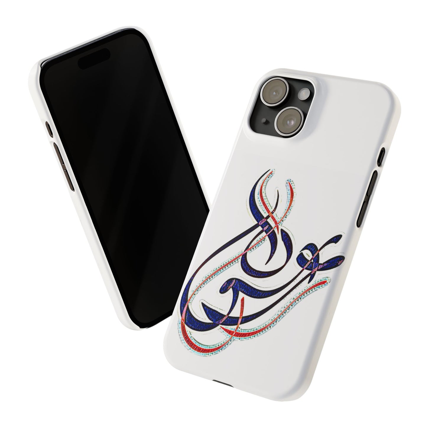 Modern Art Slim Phone Case - Eshgh (Love)