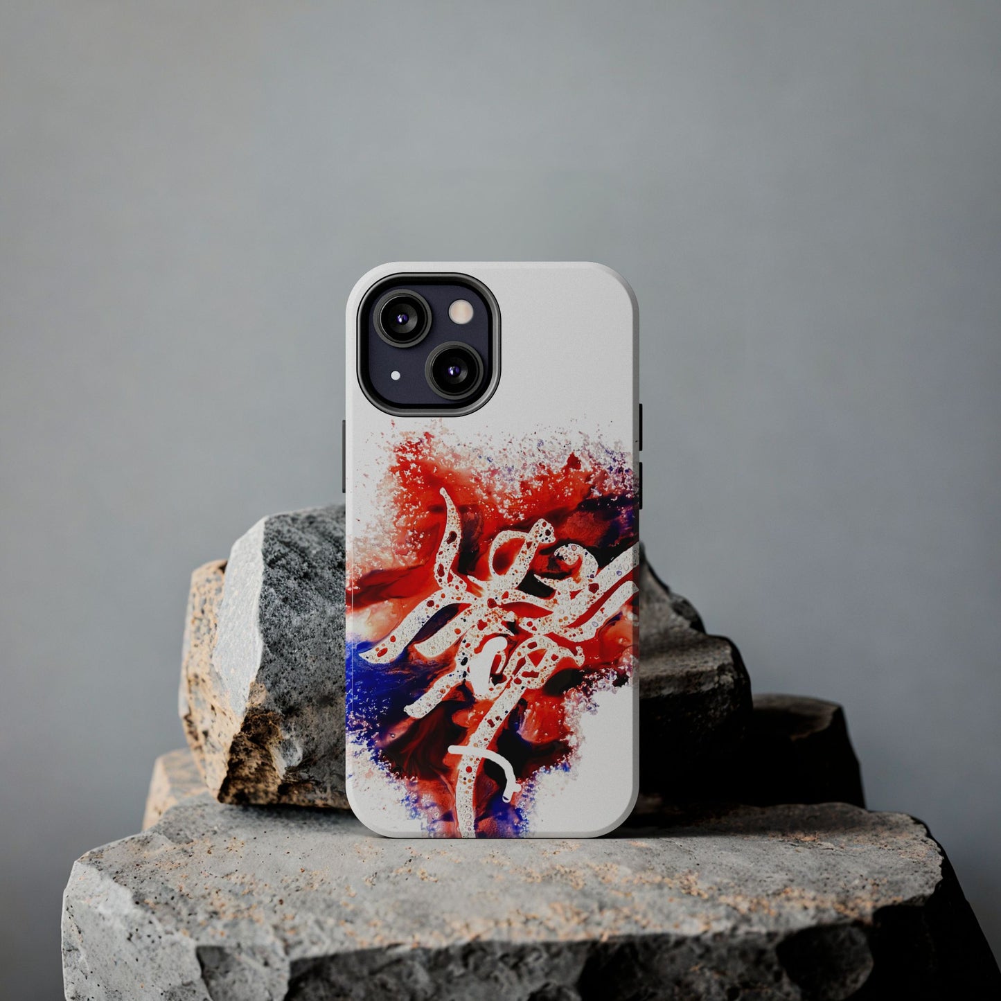 Candle Calligraphy Phone Case - Persian Art Inspired Beautiful Girl Design