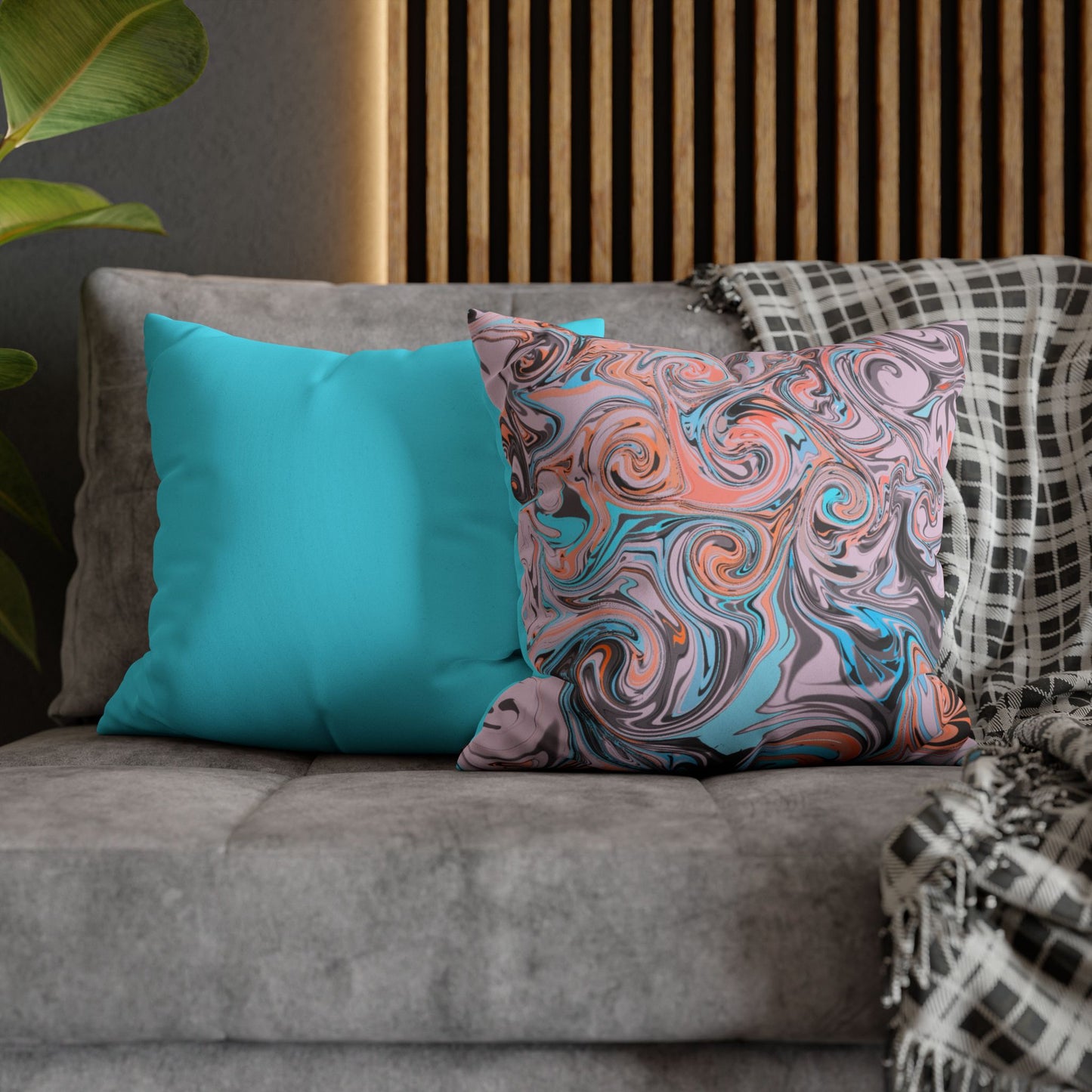 Pillowcase Set - Modern Calligraphy Design