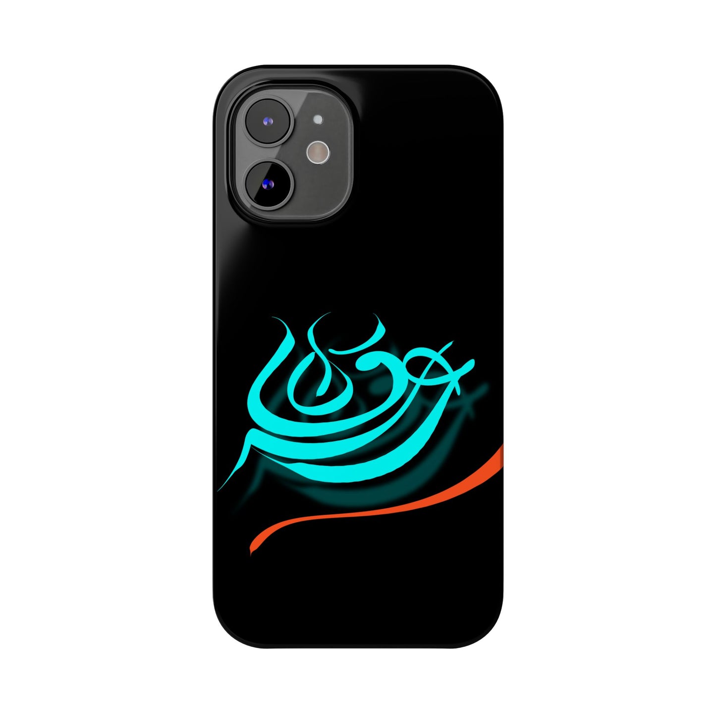 ' Modern Art Slim Phone Case -LOVE