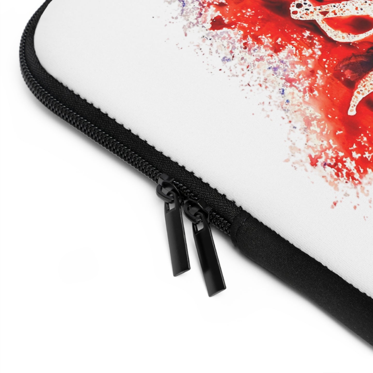 Candle hand-drawn Calligraphy Laptop Sleeve