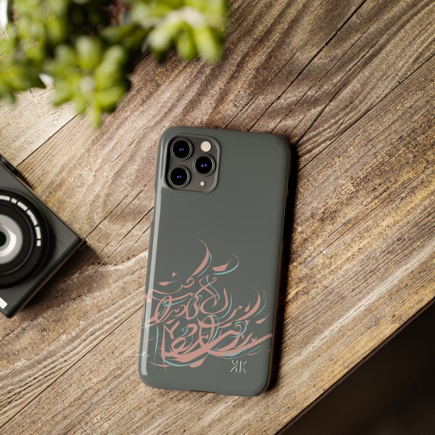 Modern Persian Calligraphy Kalli K Slim Phone Case