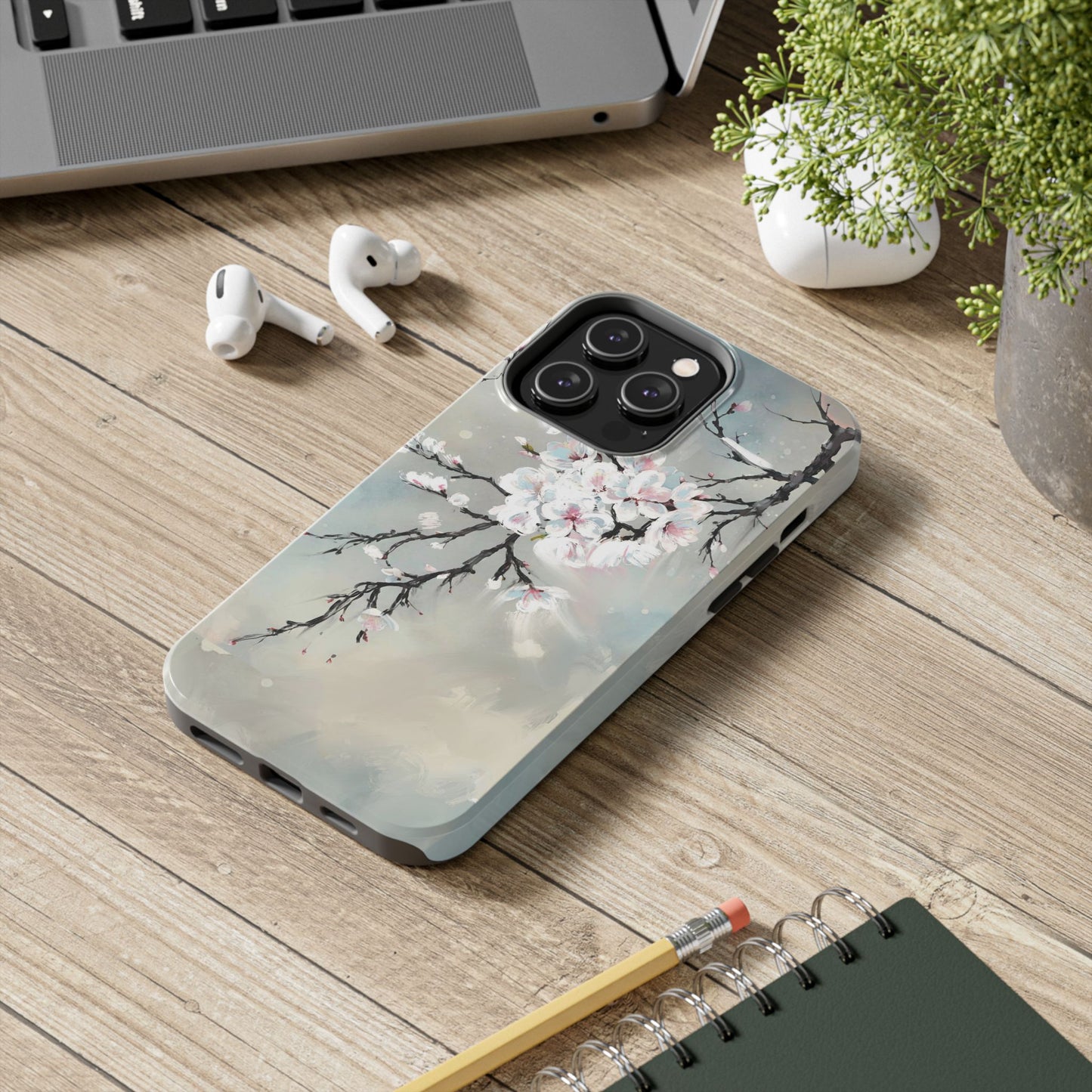 Spring Phone Case Persian Calligraphy Art.