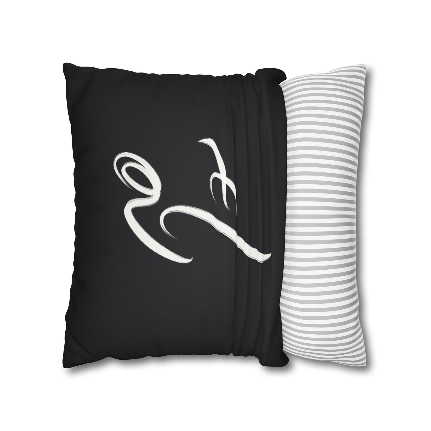 Square Pillowcase - Persian Calligraphy Modern Handwriting Design