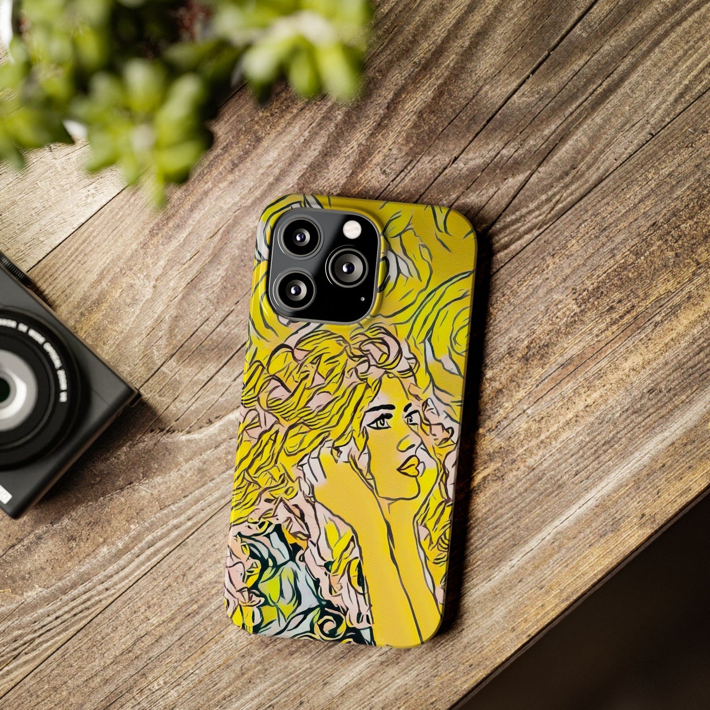 ' Modern Art Slim Phone Case -