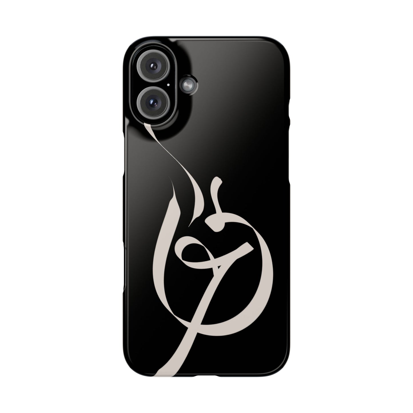 ' Modern Art Slim Phone Case -LOVE
