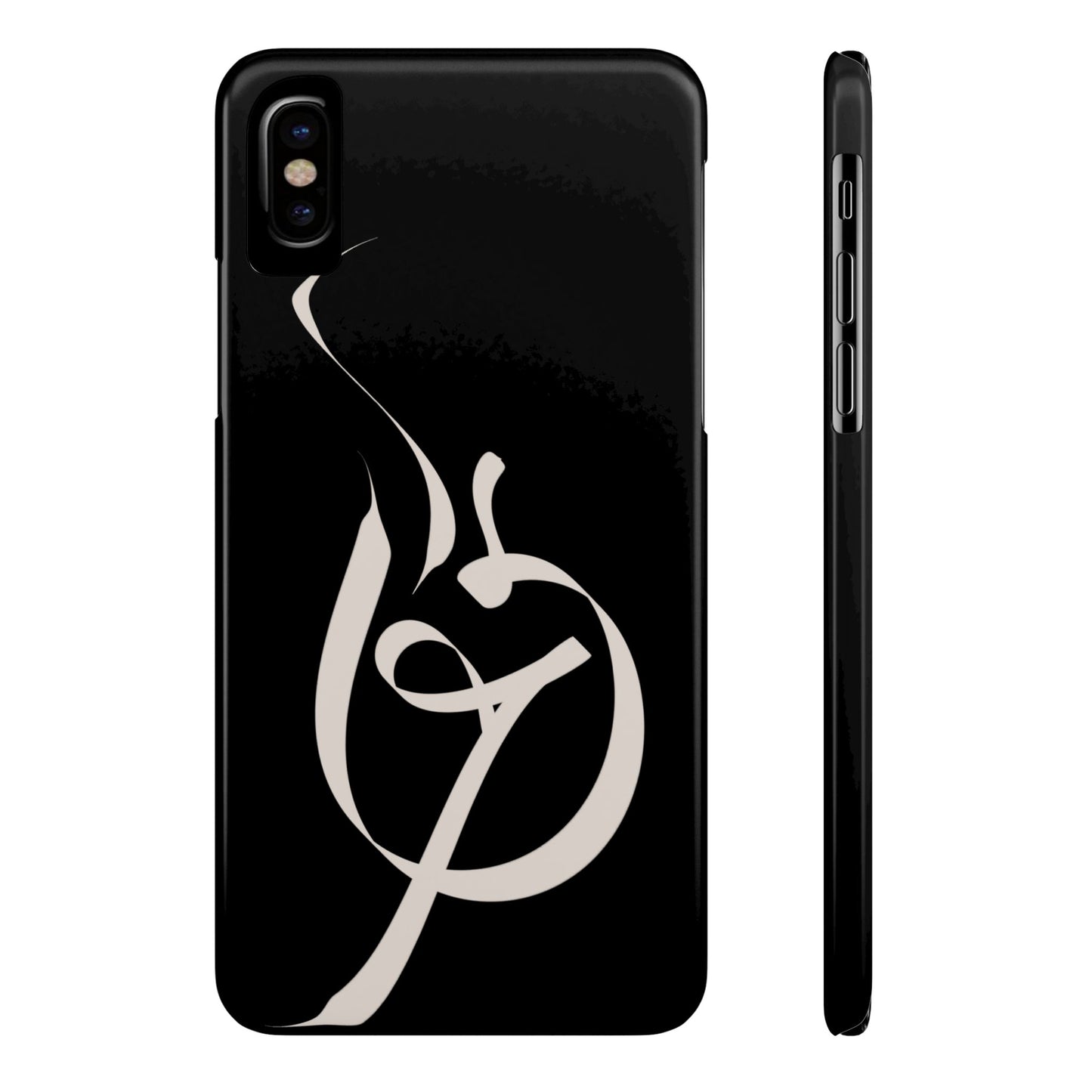 ' Modern Art Slim Phone Case -LOVE