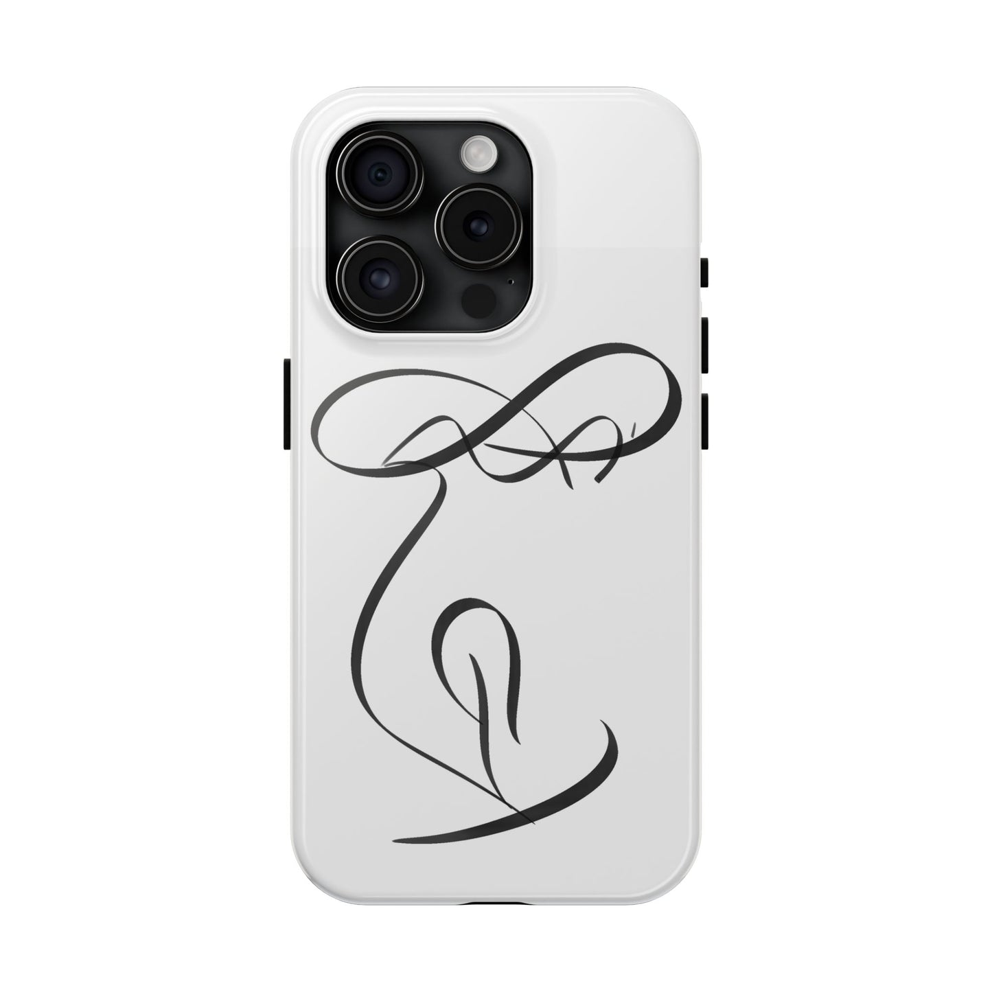 Handwritten Farsi Calligraphy 'Hiich' Design