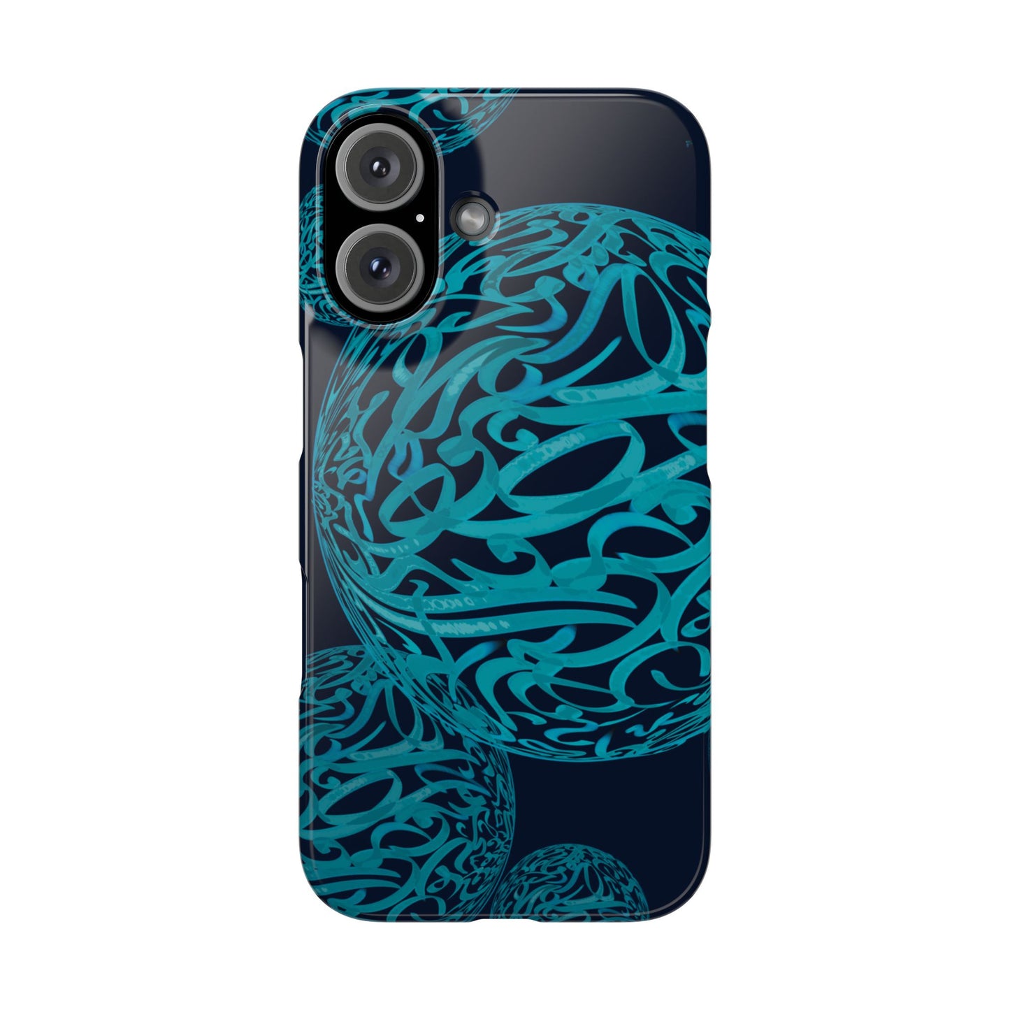 ' Modern Art Slim Phone Case -LOVE