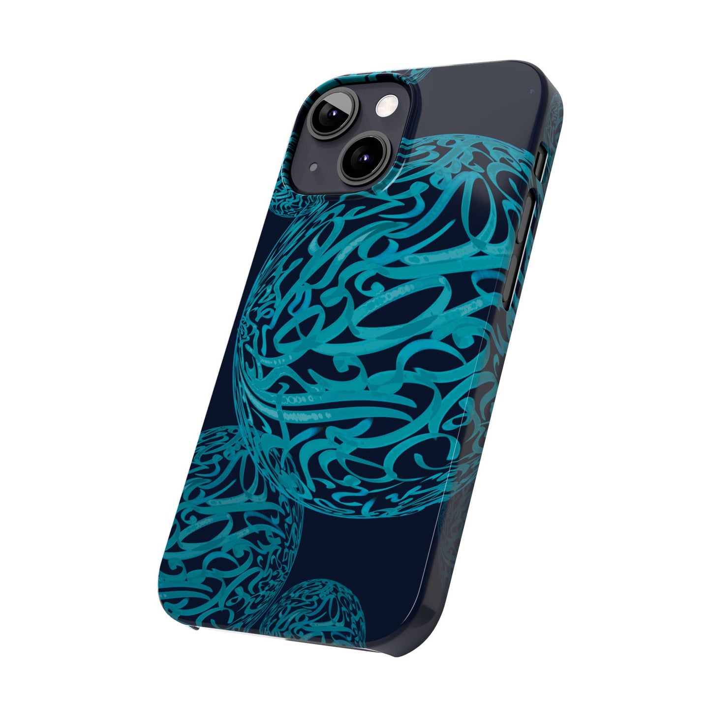 ' Modern Art Slim Phone Case -LOVE