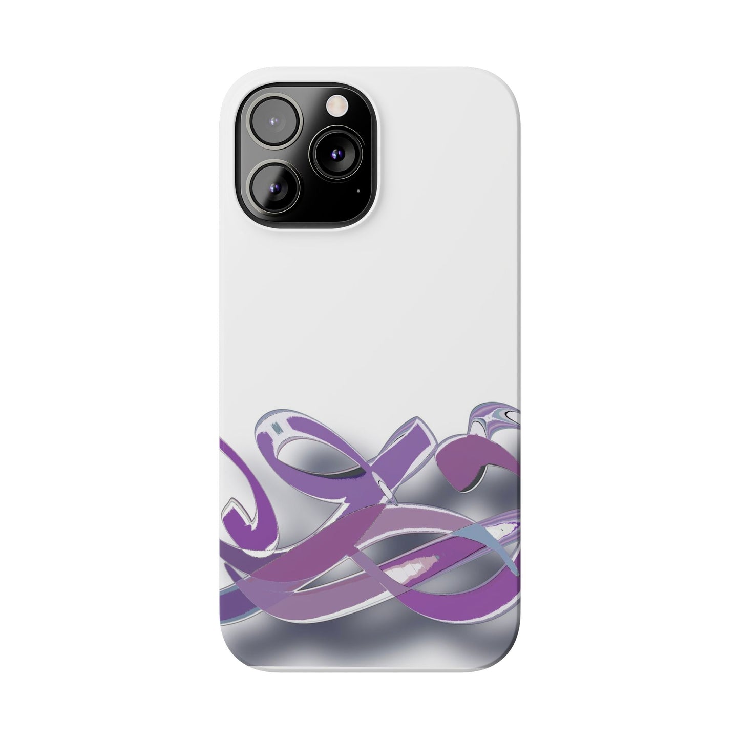 ' Modern Art Slim Phone Case -Calligraphy