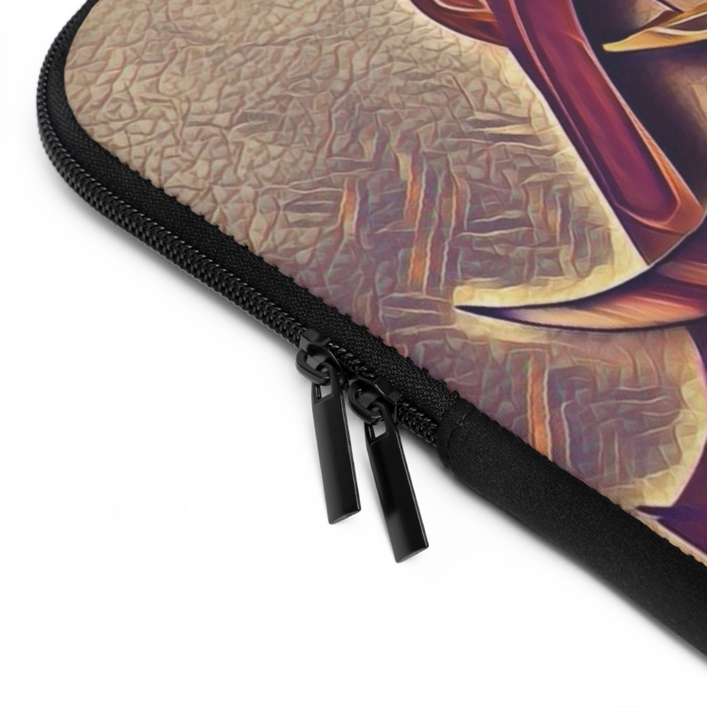 Laptop Sleeve -Modern Digital Calligraphy Art Design...
