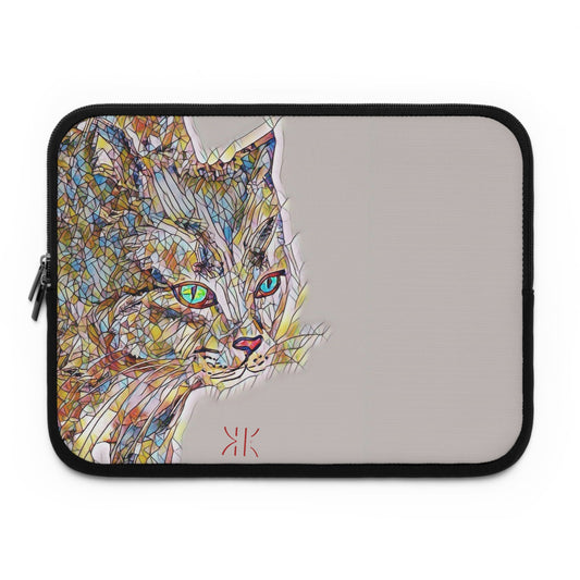 Kalli K Laptop Sleeve - Modern  Water ink painting  Design